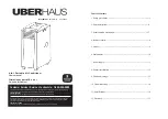 Preview for 1 page of Uberhaus 02435003 User Manual