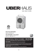 Предварительный просмотр 1 страницы Uberhaus 10625001 Operator'S Manual