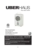 Uberhaus 10635000 Operator'S Manual preview