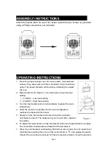 Preview for 5 page of Uberhaus 10635000 Operator'S Manual