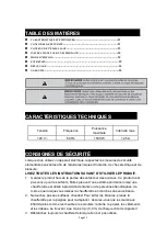 Preview for 12 page of Uberhaus 10635000 Operator'S Manual