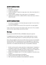 Preview for 3 page of Uberhaus 70005021 Operator'S Manual