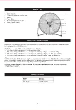 Preview for 4 page of Uberhaus 70395006 Operator'S Manual