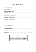 Preview for 2 page of Uberhaus 87795023 Operator'S Manual