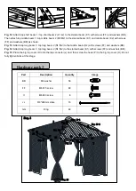 Preview for 9 page of Uberhaus Gazebo Operator'S Manual