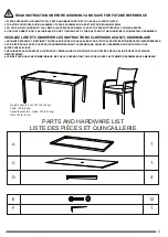 Предварительный просмотр 2 страницы Uberhaus Hampton 20235045 User Manual