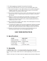 Preview for 4 page of Uberhaus HMC-1500TW Operator'S Manual