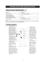 Preview for 17 page of Uberhaus MWK-06CRN1-BK2 Operator'S Manual