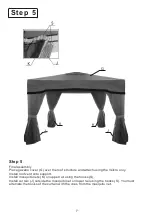 Preview for 7 page of Uberhaus Sunshelter Moderna Assembly Instructions Manual