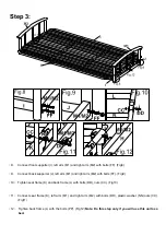 Preview for 5 page of Uberhaus SWING BED L-GZ347PST-WTN Assembly Instructions Manual