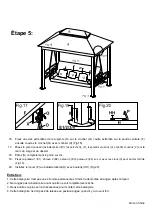 Preview for 14 page of Uberhaus SWING BED L-GZ347PST-WTN Assembly Instructions Manual