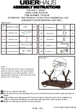 Uberhaus TGS32ZS Assembly Instructions preview