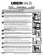 Предварительный просмотр 3 страницы Uberhaus TL-8287-WL-TTG Instructions Manual