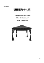 Preview for 1 page of Uberhaus TP-091031504 Assembly Instructions Manual