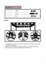 Preview for 3 page of Uberhaus TP-091031504 Assembly Instructions Manual