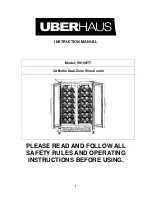 Preview for 1 page of Uberhaus WI150ITT Instruction Manual