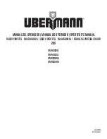 Предварительный просмотр 24 страницы Ubermann UMR00CHI Operator'S Manual