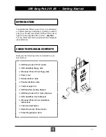 Preview for 4 page of UBI EasyPak 201 IIE Getting Started