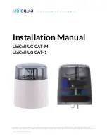 Предварительный просмотр 1 страницы ubicquia UbiCell UG CAT-M Installation Manual