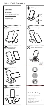 Preview for 2 page of ubiolabs WCB195 User Manual