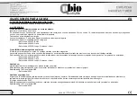 Preview for 8 page of Ubiotex 401260 User Manual