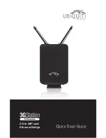 Preview for 1 page of Ubiquiti 3GStation Professional Quick Start Manual