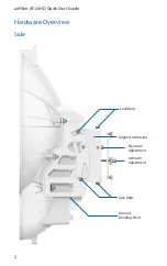 Предварительный просмотр 4 страницы Ubiquiti airFiber 24 HD Quick Start Manual