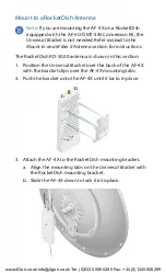 Предварительный просмотр 18 страницы Ubiquiti AirFiber 4X Quick Start Manual