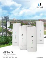 Предварительный просмотр 1 страницы Ubiquiti airFiber X User Manual