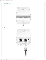 Предварительный просмотр 8 страницы Ubiquiti airMAX NanoStationlocoM2 Quick Start Manual