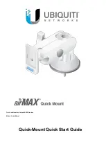 Ubiquiti airMAX Quick Mount Quick Start Manual предпросмотр