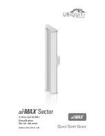 Ubiquiti airMAX Sector Quick Start Manual preview