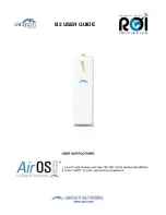 Preview for 1 page of Ubiquiti AirOS B2 User Manual