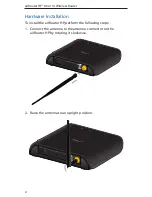 Предварительный просмотр 4 страницы Ubiquiti airRouter HP Quick Start Manual