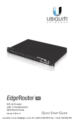 Ubiquiti Edge Pro ERPro-8 Quick Start Manual предпросмотр