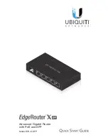 Preview for 1 page of Ubiquiti edgerouter X SFP Quick Start Manual