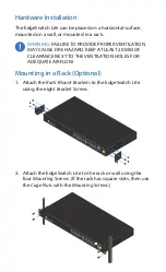 Preview for 9 page of Ubiquiti EdgeSwitch 24 LITE Quick Start Manual