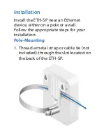 Preview for 5 page of Ubiquiti ETH-SP Quick Start Manual