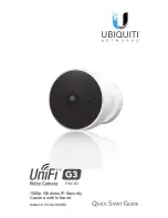 Preview for 1 page of Ubiquiti G3 Micro Quick Start Manual