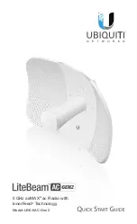 Ubiquiti LiteBeam AC GENZ Quick Start Manual предпросмотр