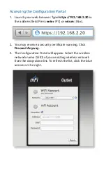 Предварительный просмотр 11 страницы Ubiquiti mFi Outlet mFi-MPW-W Quick Start Manual