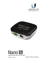 Предварительный просмотр 1 страницы Ubiquiti Nano G Quick Start Manual