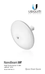 Ubiquiti NanoBeam M2 NBE-M2-13 Quick Start Manual preview