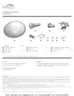 Ubiquiti NanoBridge M5 Installation Manual предпросмотр