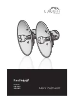 Предварительный просмотр 1 страницы Ubiquiti NanoBridgeM2 Quick Start Manual