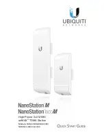 Предварительный просмотр 1 страницы Ubiquiti NanoStation loco M locoM2 Quick Start Manual