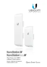 Ubiquiti NanoStation NSM365 Quick Start Manual preview