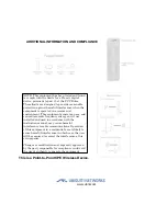 Preview for 3 page of Ubiquiti NanoStation5 User Manual