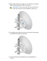 Предварительный просмотр 13 страницы Ubiquiti Power Beam m5 PBE-M5-620 Quick Start Manual