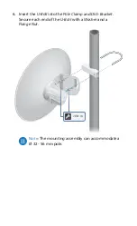 Предварительный просмотр 9 страницы Ubiquiti PowerBeam M5 PBE-M5-300 Quick Start Manual